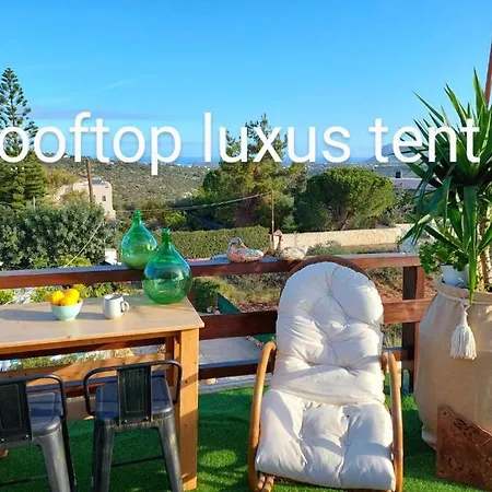 Dream Tiny House Or Luxus Tent With Pool Prázdninový dům Chania (Crete)