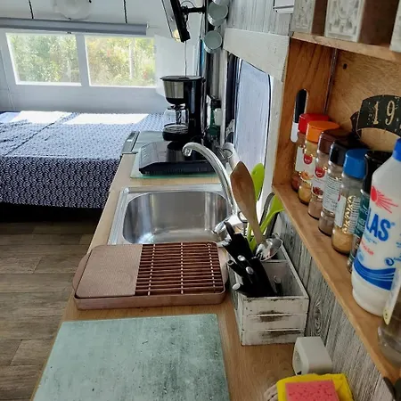 Dream Tiny House Or Luxus Tent With Pool Prázdninový dům