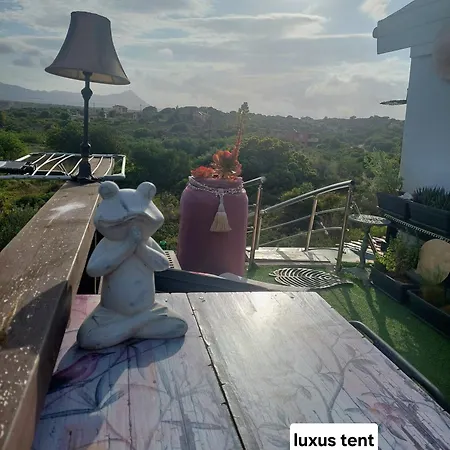 Dream Tiny House Or Luxus Tent With Pool Prázdninový dům